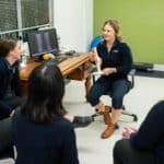 Woman teaching employees — Podiatrists in Alice Springs, NT